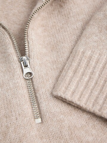 JACK & JONES Sweater 'JJESoho Ollie' in Beige