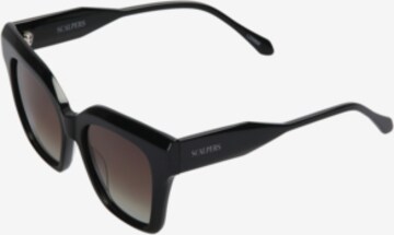 Scalpers Okulary przeciwsłoneczne 'Maz' w kolorze czarny: przód