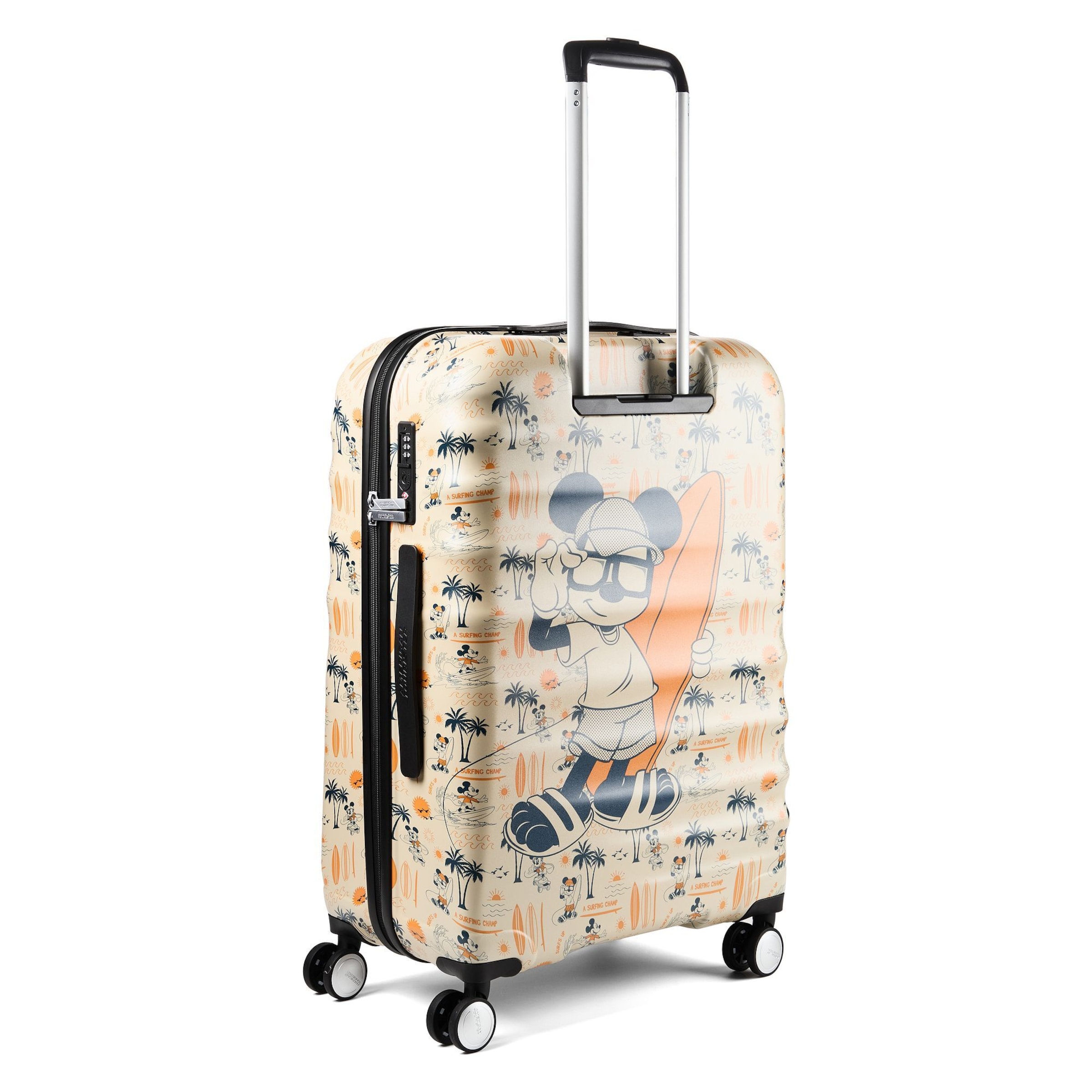 American Tourister Trolley in Beige