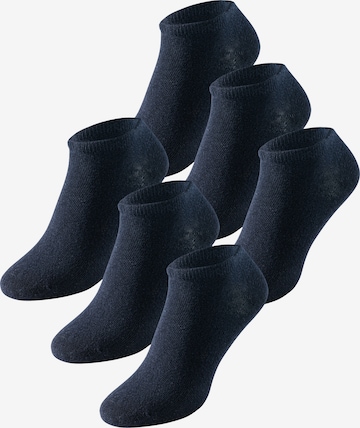 uncover by SCHIESSER Ankle Socks in Blue: front