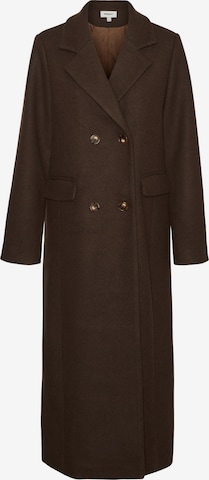 VERO MODA Between-seasons coat 'MATHILDE GØHLER X VERO MODA' in Brown: front