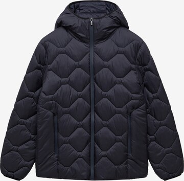 MANGO MAN Between-Season Jacket 'Hyper' in Blue: front