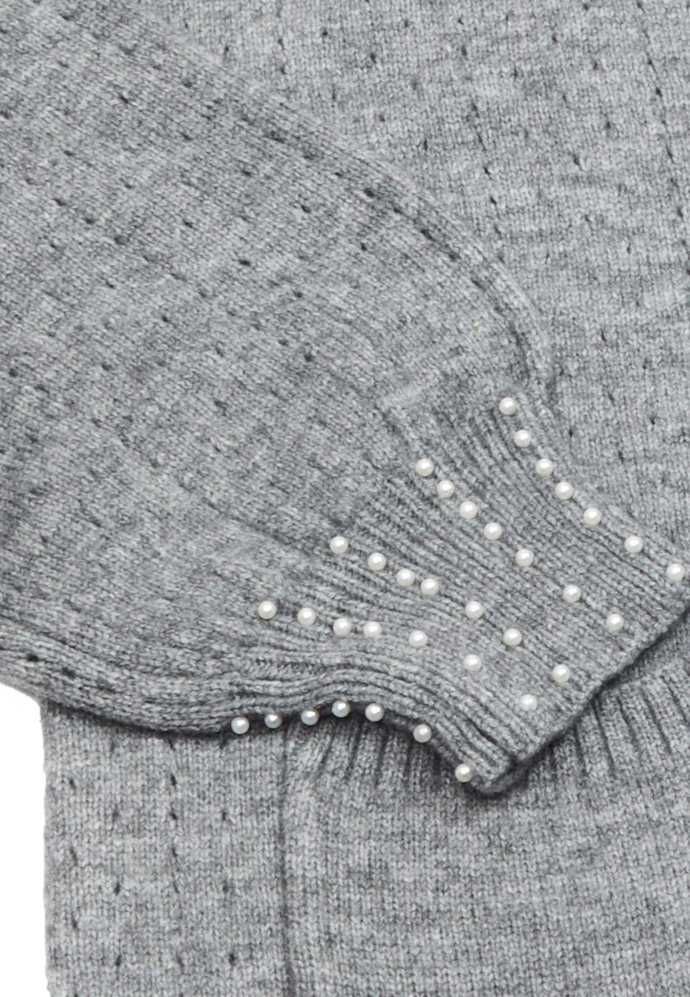 caissa Gebreid vest in Grijs