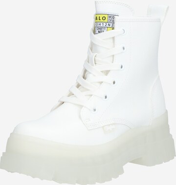 Bottines à lacets 'ASPHA RLD' BUFFALO en blanc : devant