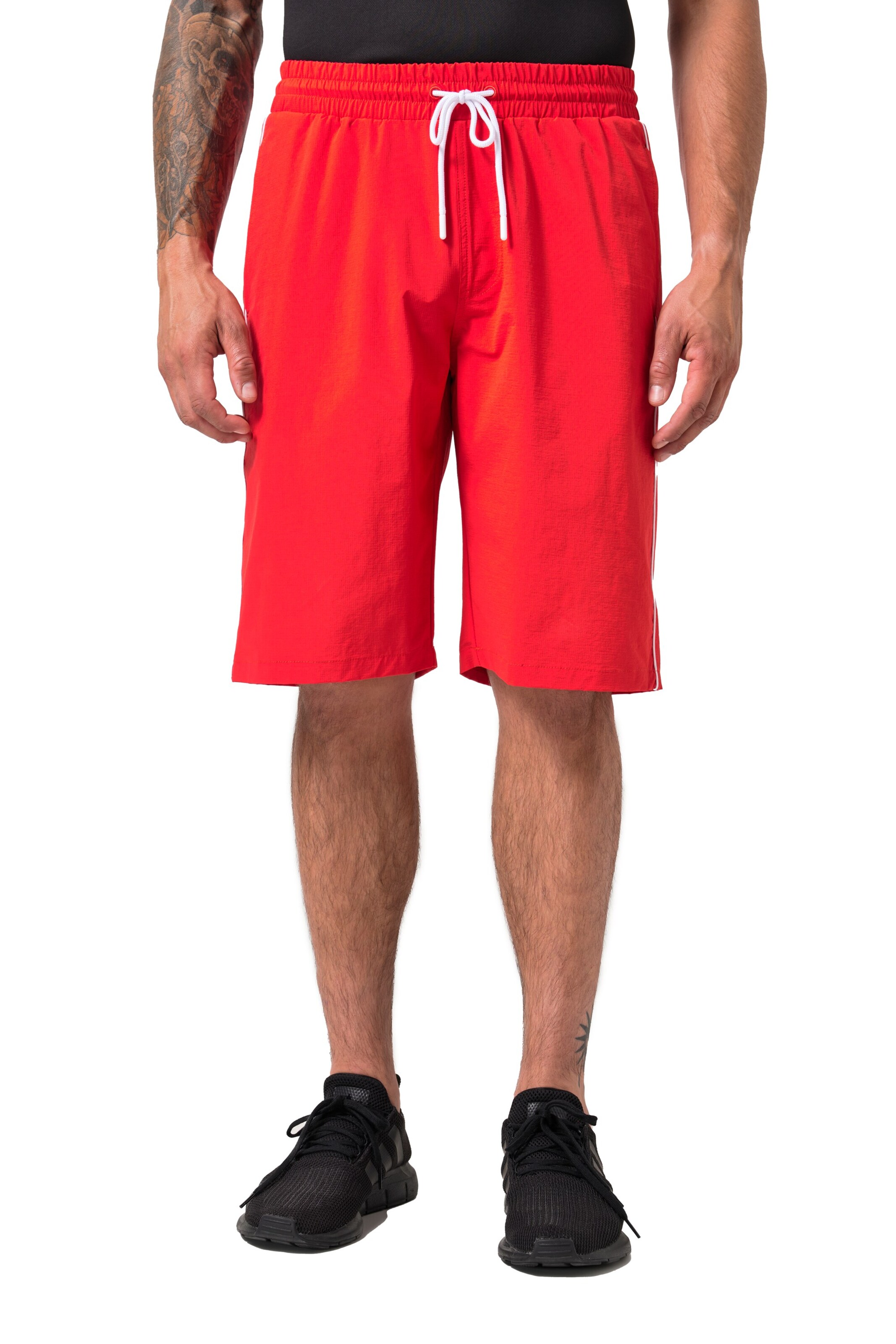 JAY-PI Regular Bermuda in Rot: Vorderseite