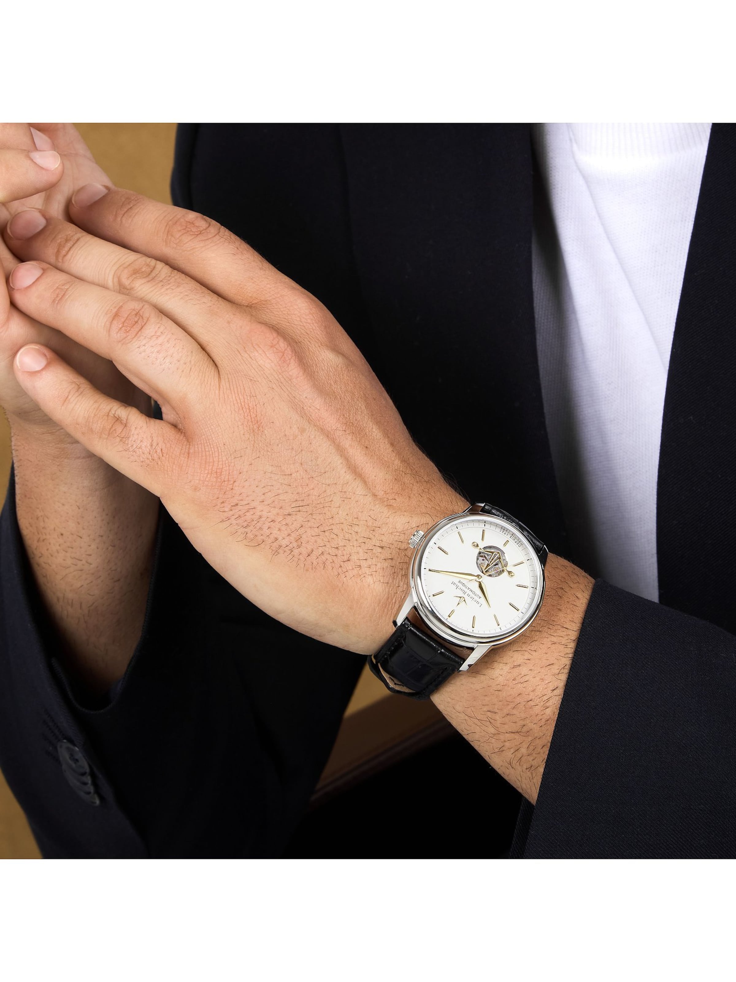 Lucien Rochat Analog watch in Silver