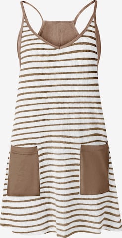 Imily Bela Šaty – hnědá: přední strana