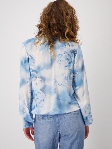 Camicia da donna di monari in blu