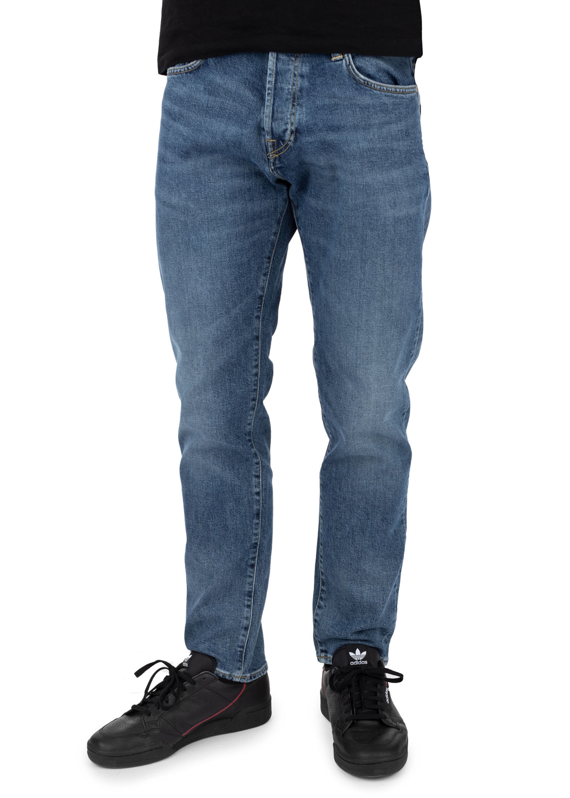 Carhartt WIP Štandardný strih Džínsy 'Klondike' - Modrá: predná strana