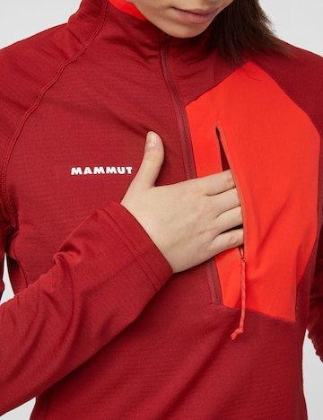 MAMMUT Sportpullover  ‘Aenergy Light ' in Rot
