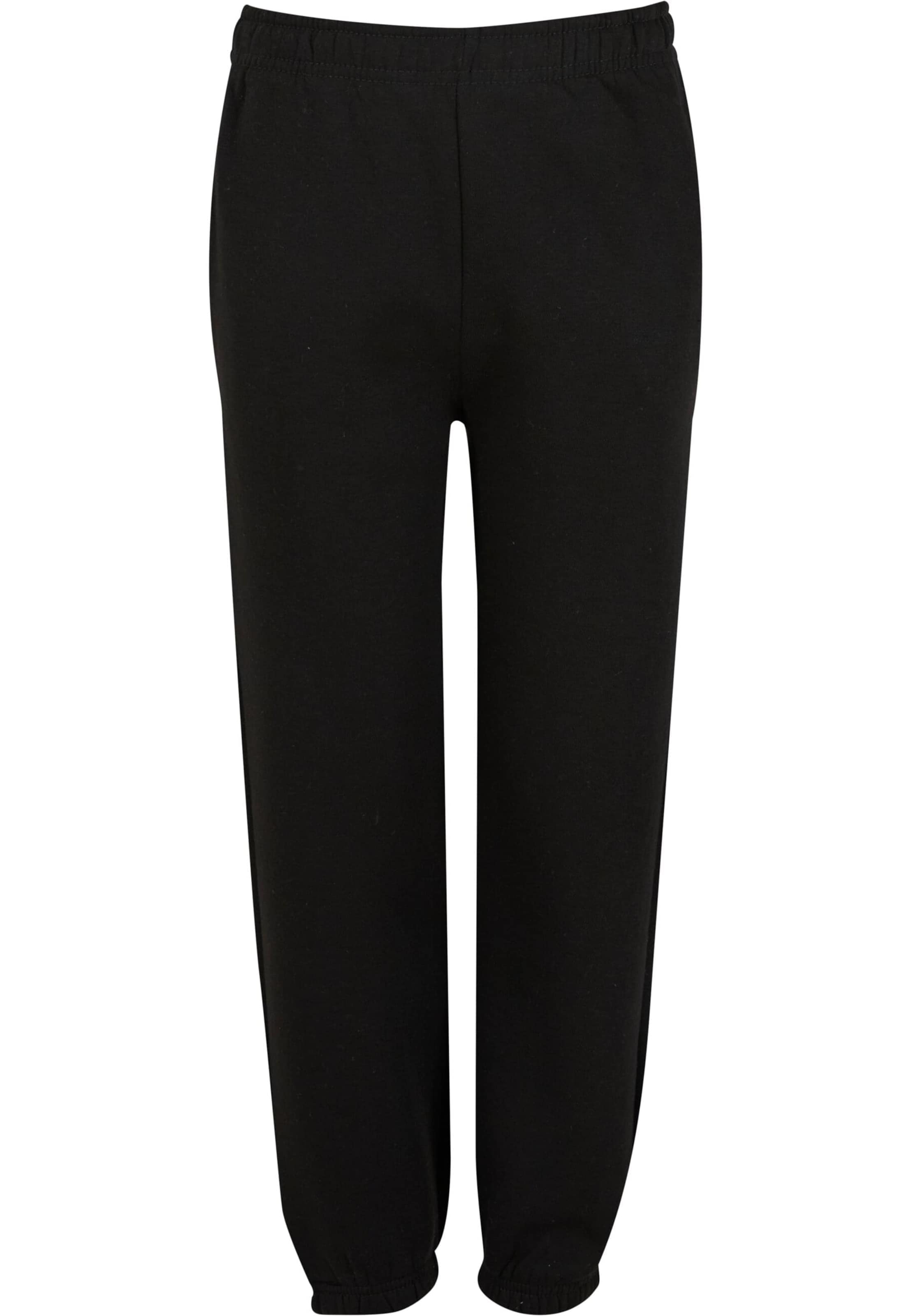 Urban Classics Tapered Broek 'Essential' in Zwart: voorkant