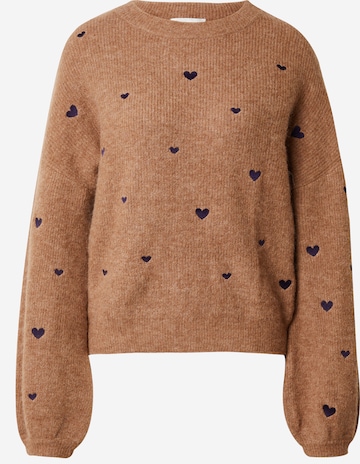 Fabienne Chapot Sweater Lidia in Mottled Brown ABOUT YOU