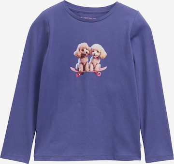 TOM TAILOR Shirt in Blue: front