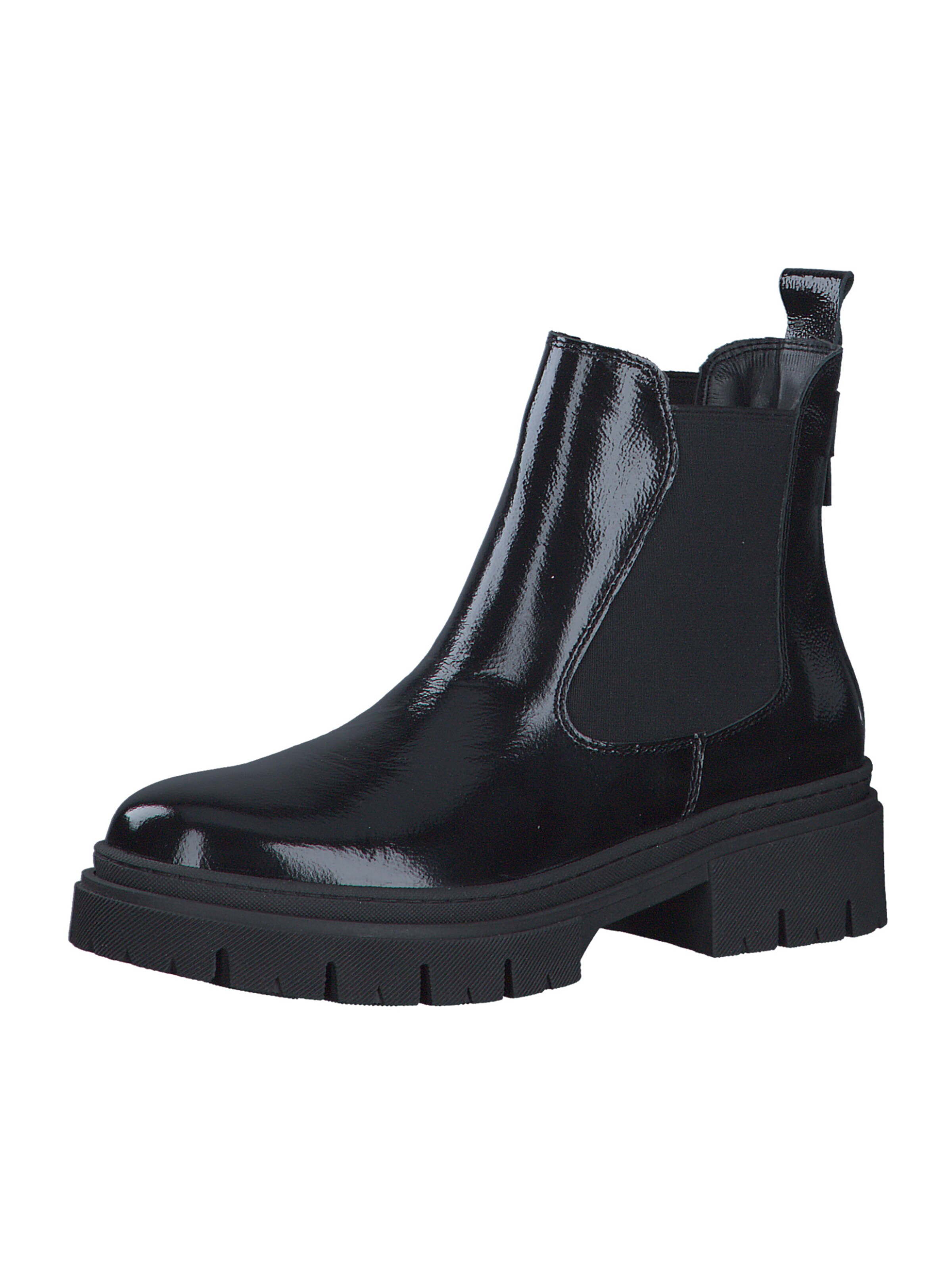 Tamaris Chelsea Boots in Black: front