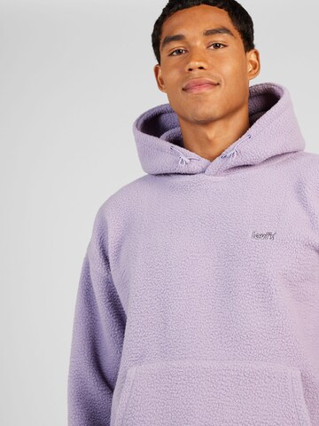 LEVI'S ® Sweatshirt 'COZY UP' i lila