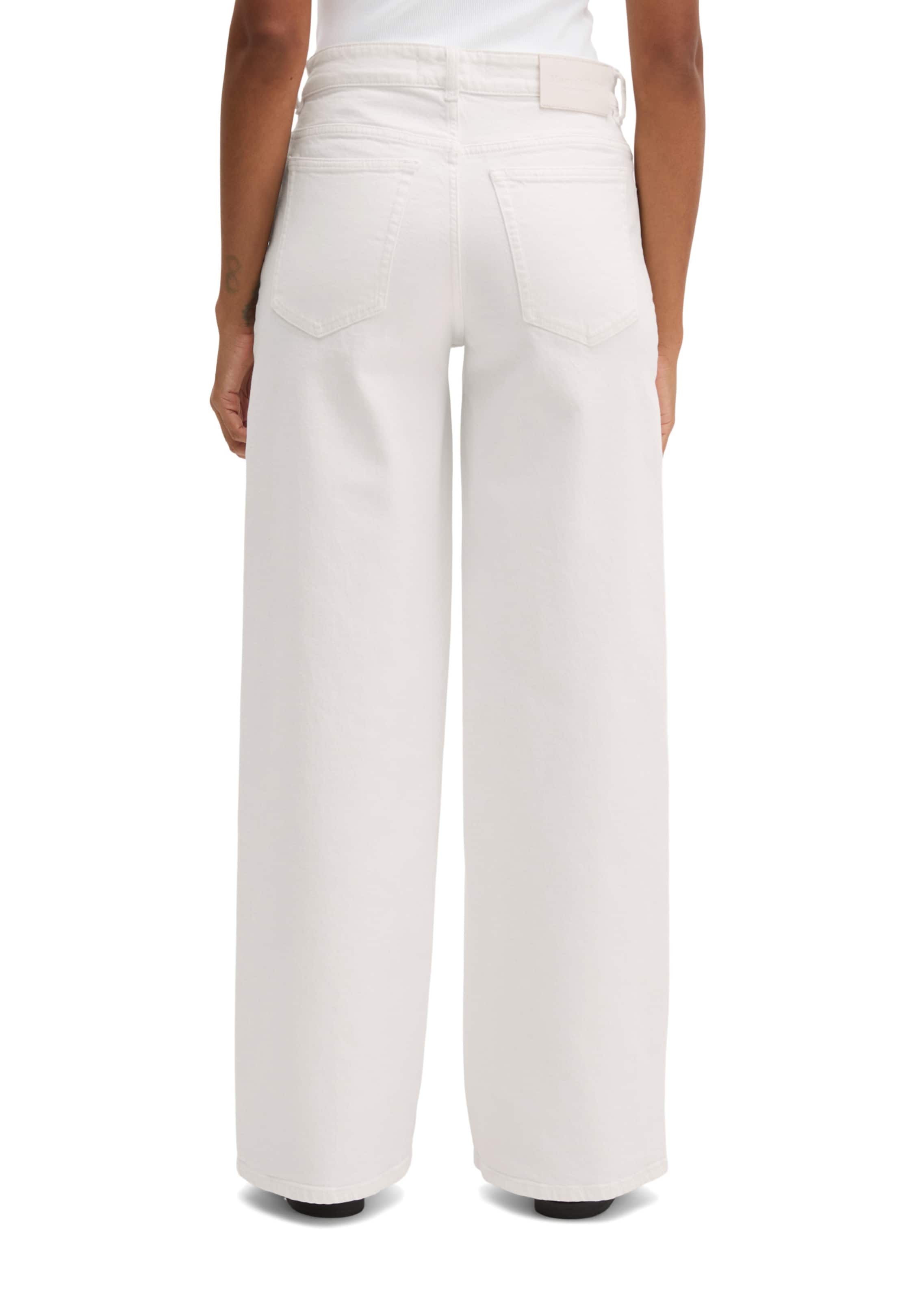 Marc O'Polo Loosefit Jeans 'Astrid' in Wit