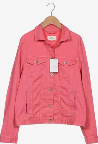 TOM TAILOR DENIM Jacket & Coat in XL in Pink: front