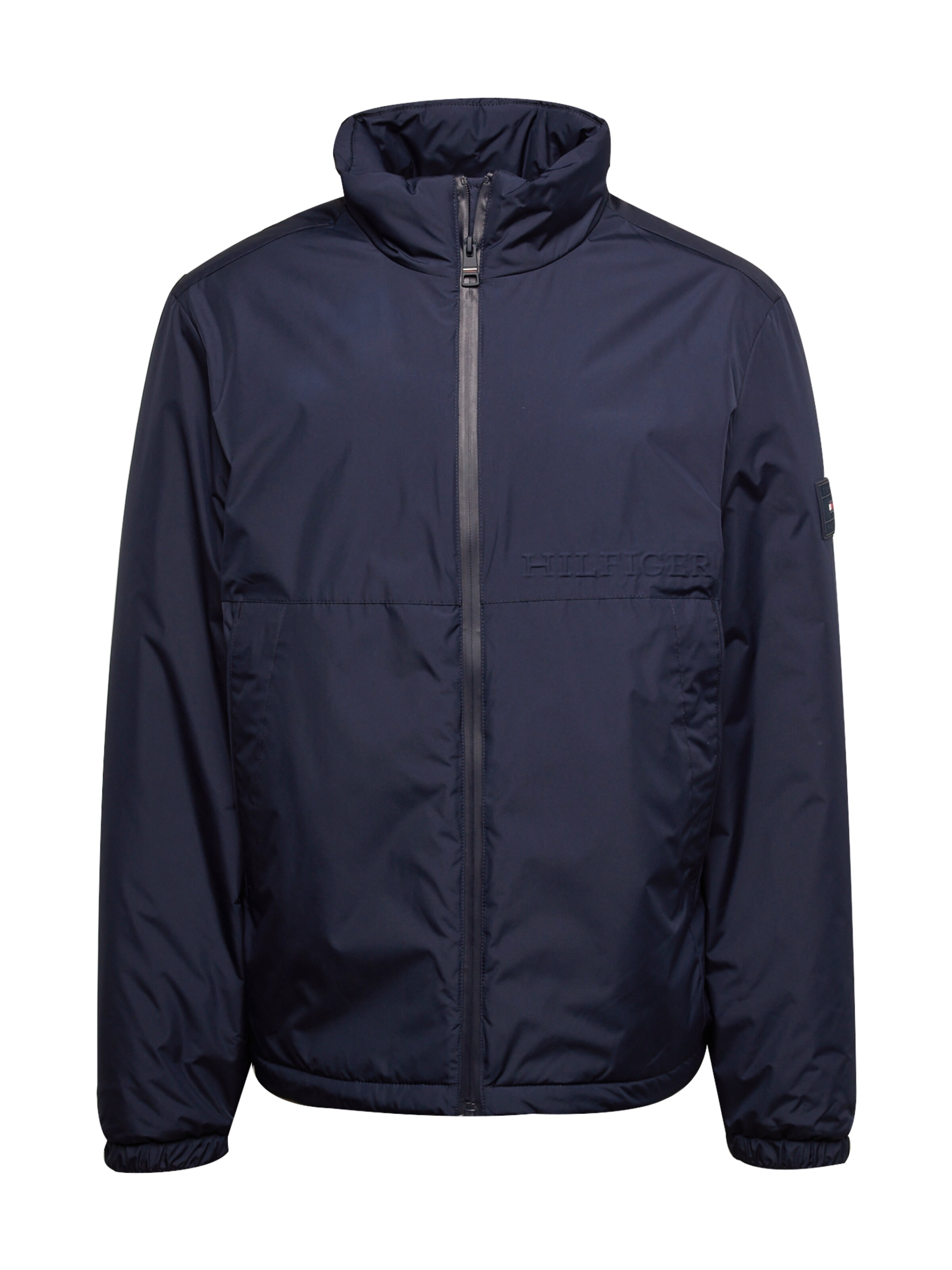 TOMMY HILFIGER Übergangsjacke in Blau: Vorderseite