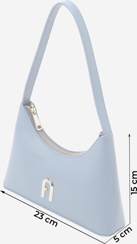 FURLA - Mala de ombro 'DIAMANTE' em azul