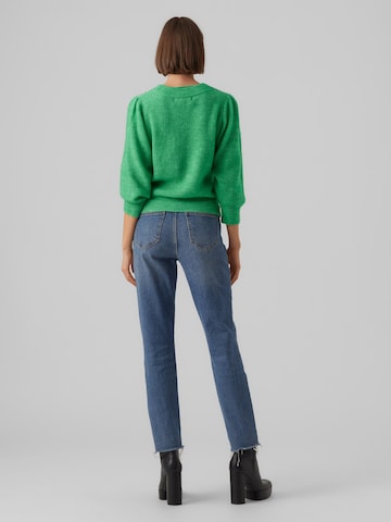VERO MODA Sweater 'Vigga' in Green