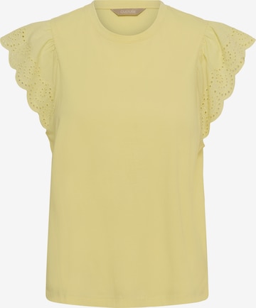 CULTURE Shirt 'Gaby' in Gelb: Vorderseite