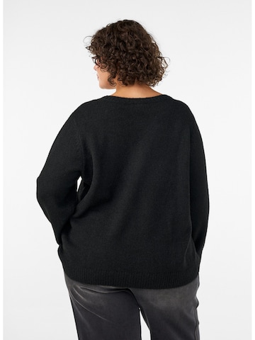 Zizzi Pullover i sort