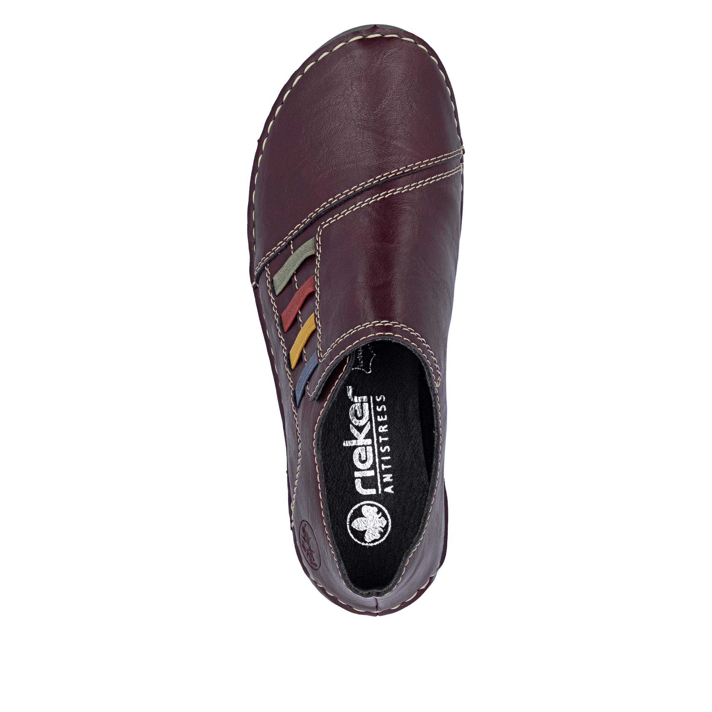 Chaussure basse Rieker en violet
