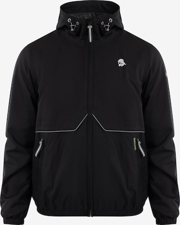Schmuddelwedda Функциональная куртка 'Bridgeport' в Черный: спереди