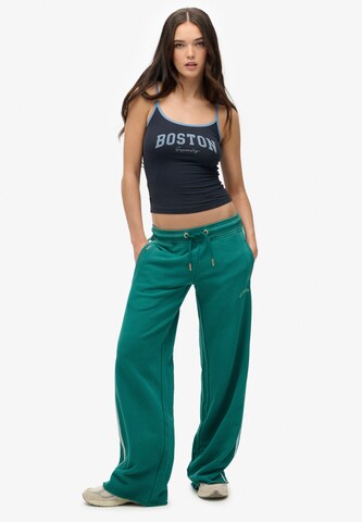Loosefit Pantalon Superdry en vert