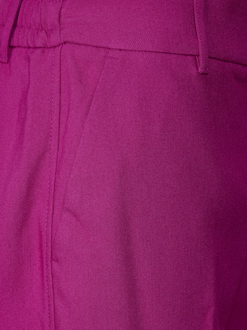 Regular Pantalon à plis STREET ONE en rose