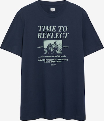 s.Oliver - Camiseta en azul: frente