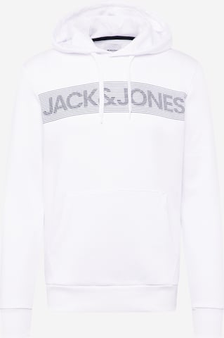 Sweat-shirt JACK & JONES en blanc : devant