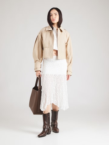 IRO Prehoden plašč | bež barva