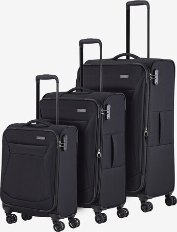 Set di valigie 'Chios' di TRAVELITE in nero: frontale