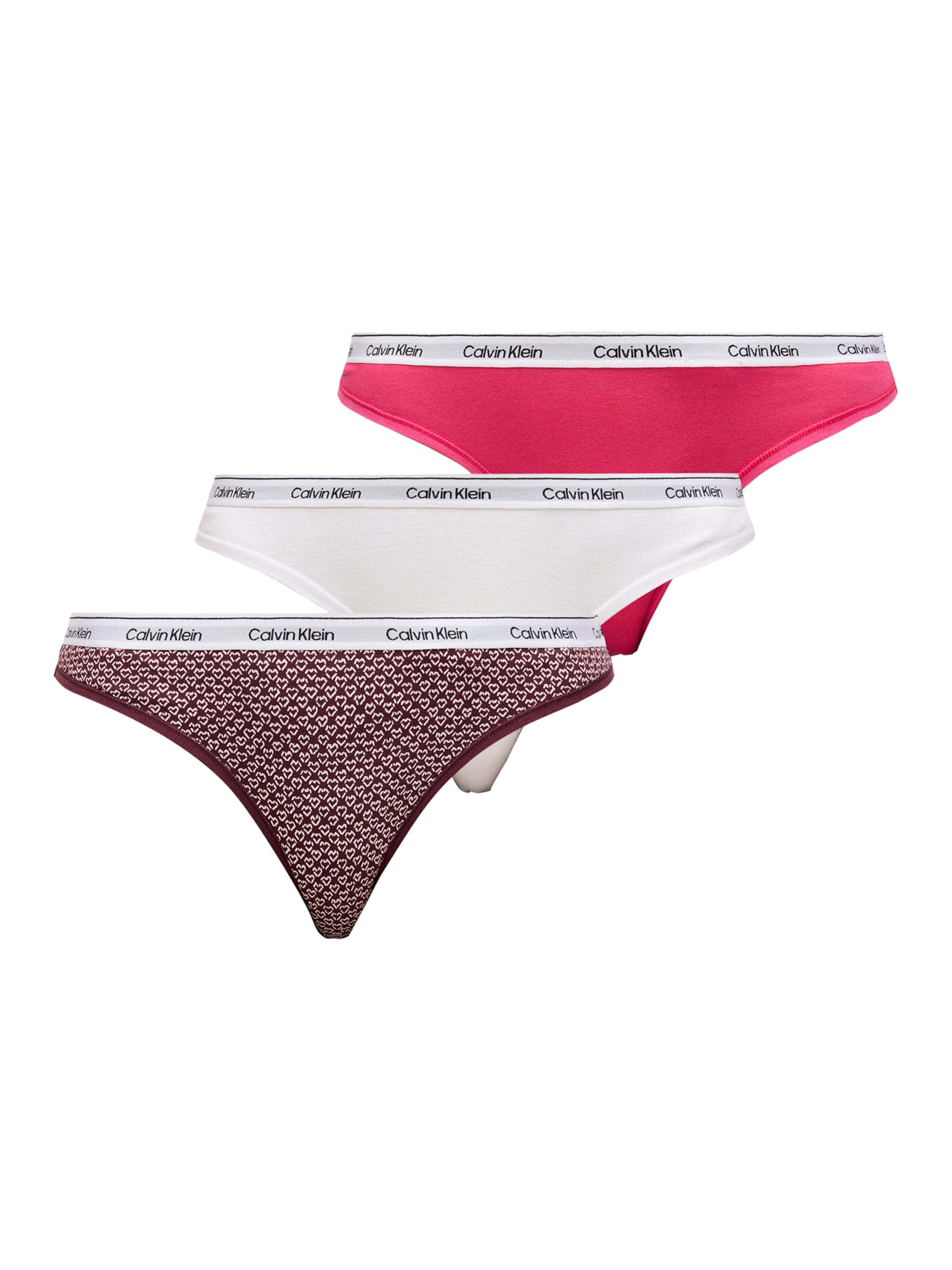 Tanga de la Calvin Klein Underwear pe roz: față