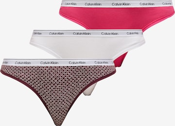 Calvin Klein Underwear Stringid, värv roosa: eest vaates