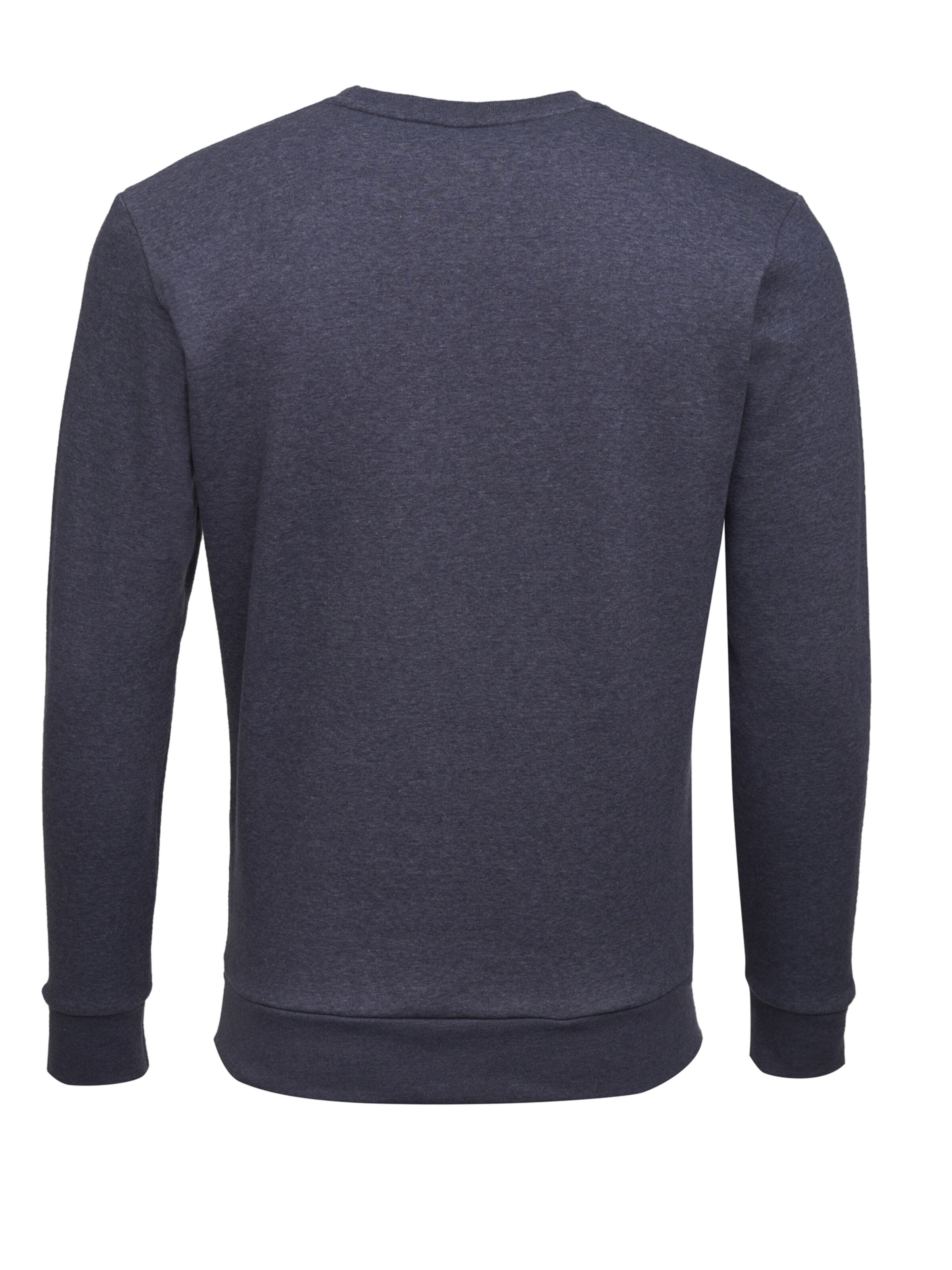 Mikon Sweater ' Herz' in Blue