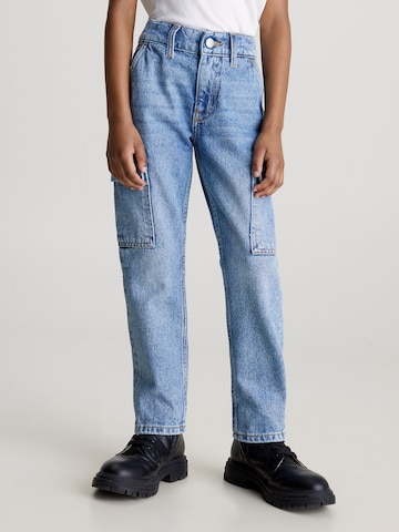 Calvin Klein Jeans Loose fit Jeans in Blue: front