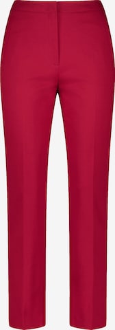 rožinė GERRY WEBER Standartinis Kelnės su kantu: priekis