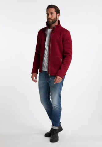 Schmuddelwedda Fleece Jacket in Red