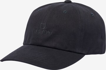 Brixton Cap 'ALPHA' in Schwarz: predná strana