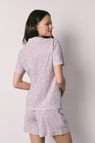 Women' Secret Korte pyjama in Lila