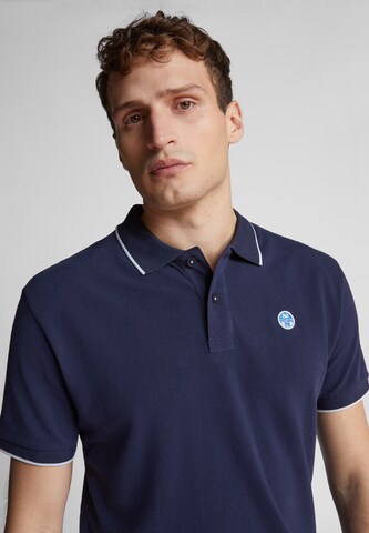 North Sails Poloshirt in Blau