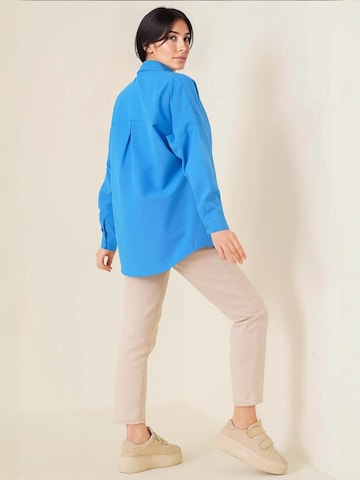 Bigdart - Blusa 'Hemden' em azul