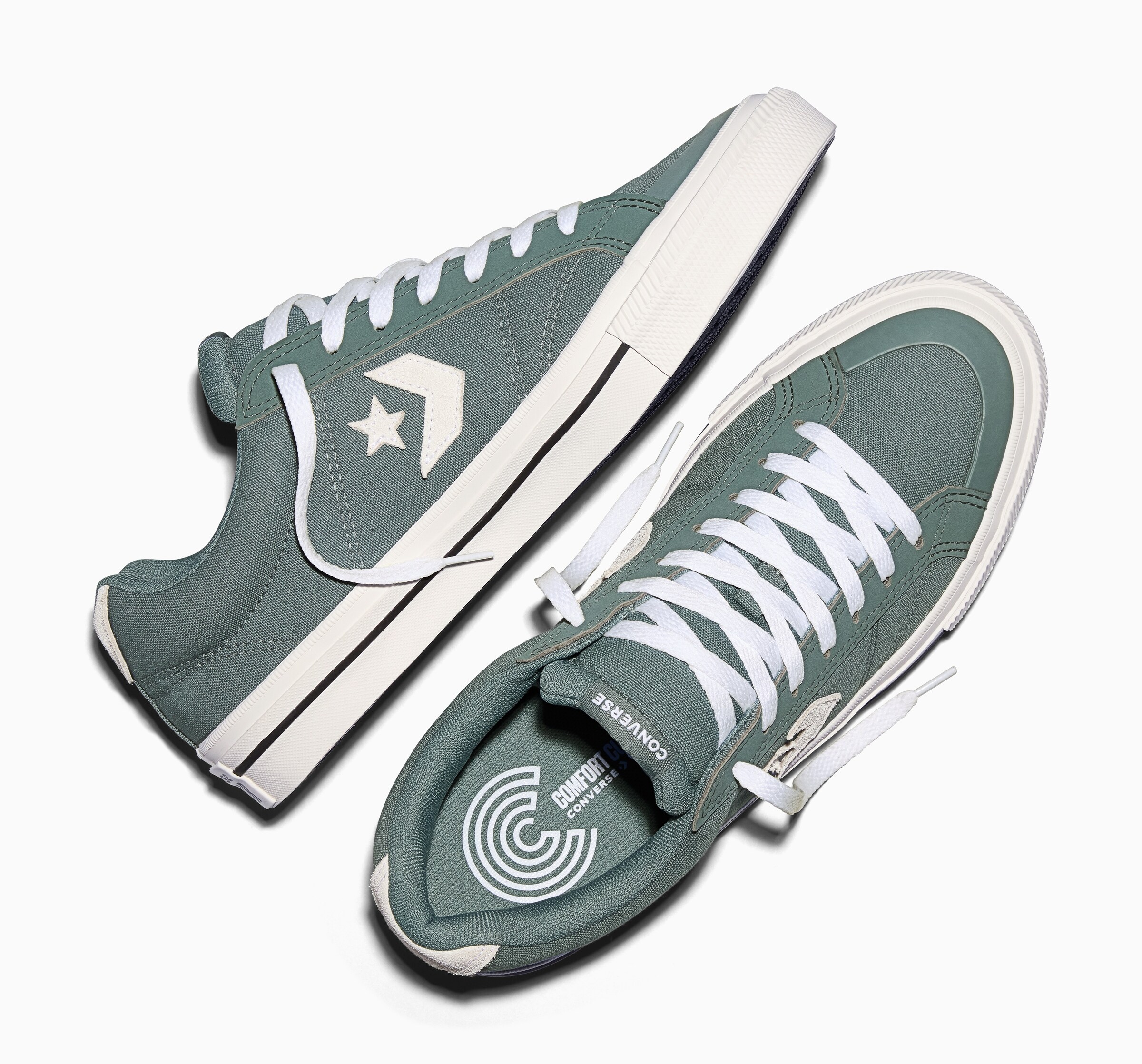 Baskets basses CONVERSE en vert