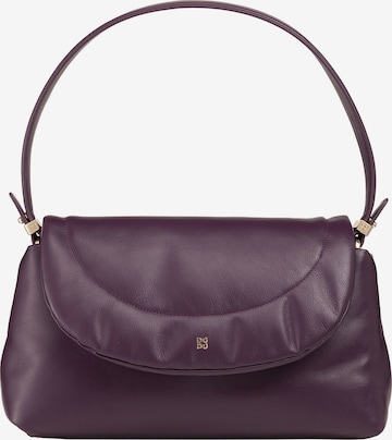 Borsa a spalla 'Melville' di DuDu in lilla: frontale