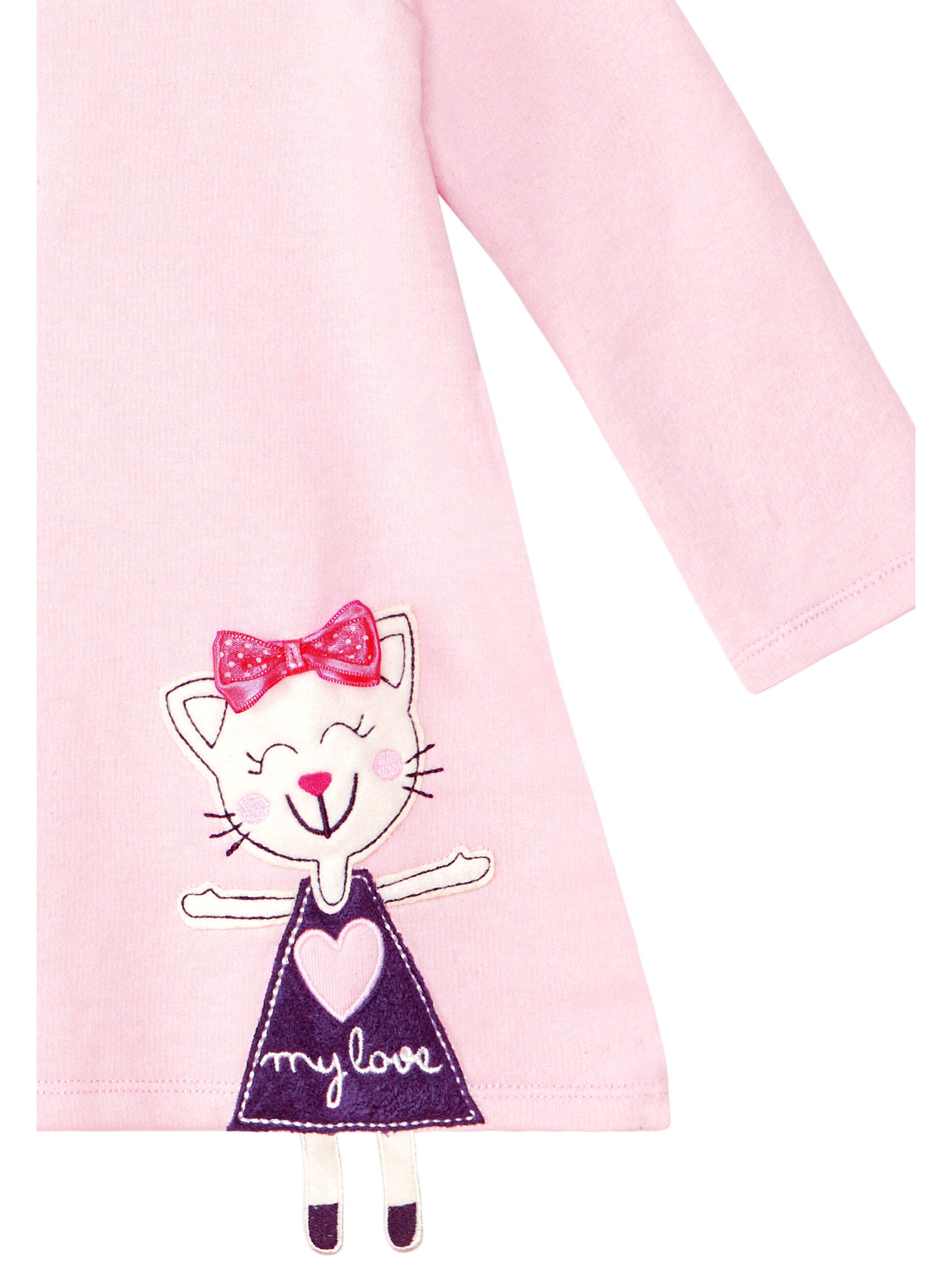Robe 'White Cat' Denokids en rose