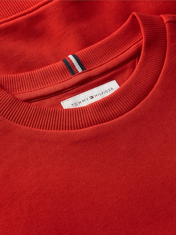 TOMMY HILFIGER Sweatshirt 'Essential' in Rot