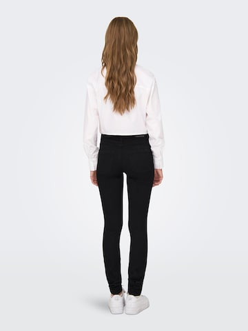 ONLY Skinny Jeans 'ROYAL' in Zwart