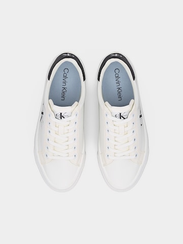 Calvin Klein Jeans Nízke tenisky 'VULC' - Biela